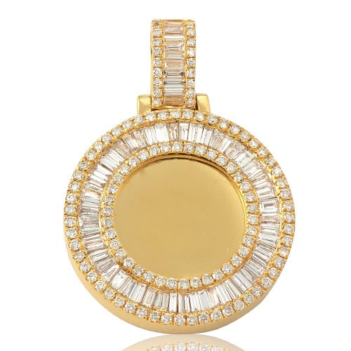 Memories Gold and Diamond Photo Pendant Necklace – MOI - Boutique Everyday  Luxury