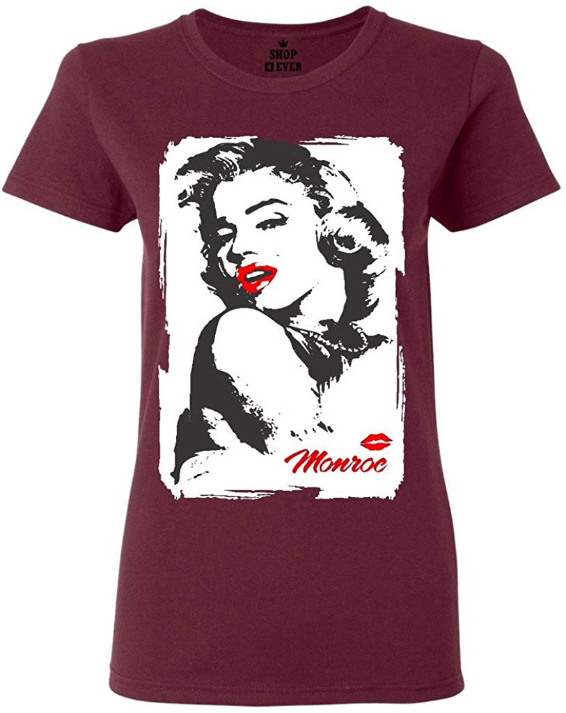 red lips shirt