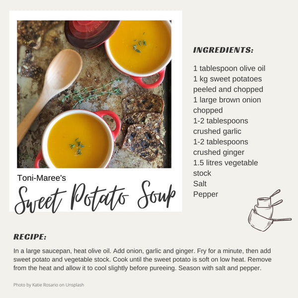 Sweet potato soup recipe