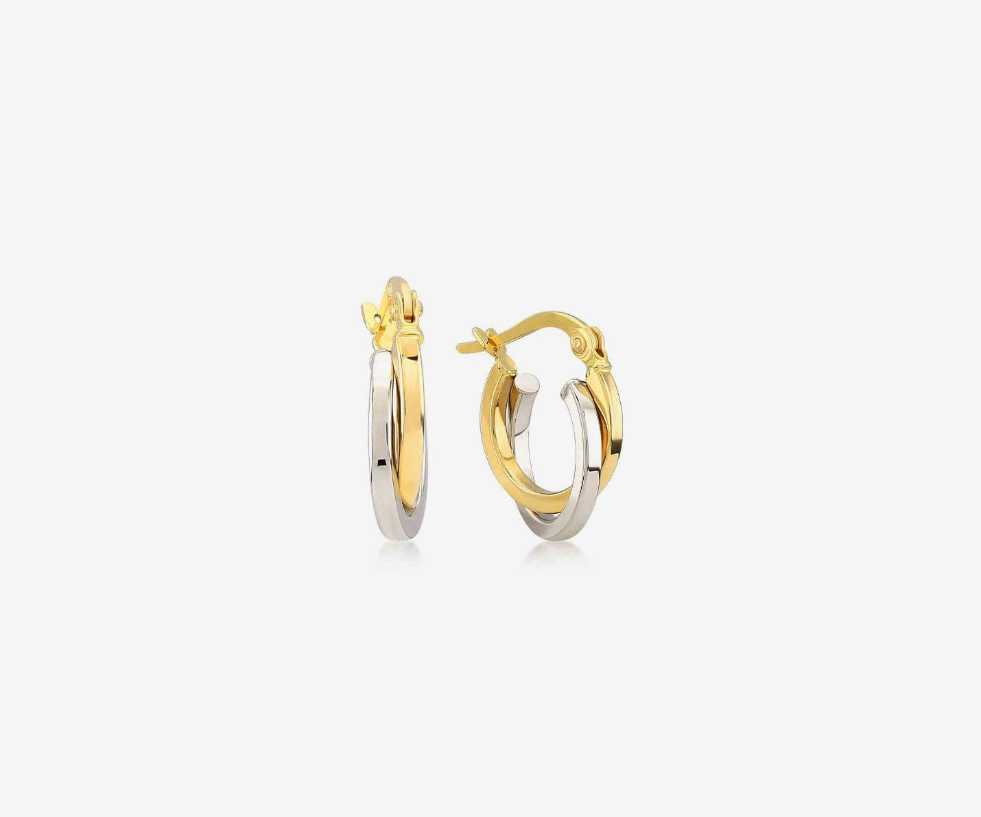 Hayden Hoop Earrings, Anti-Tarnish Protective Coating, Twisted Gold Hoop Earrings Trendy Earrings, Bold Hoop, Bridal, Bridesmaid Jewelry