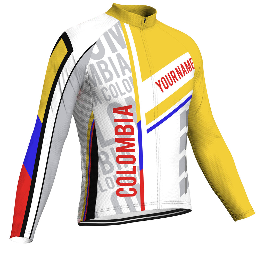 colombia long sleeve jersey