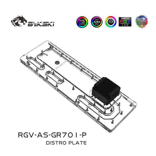 Shyrrik Acrylic Board Distro Plate For ASUS TUF GT502 Chassis