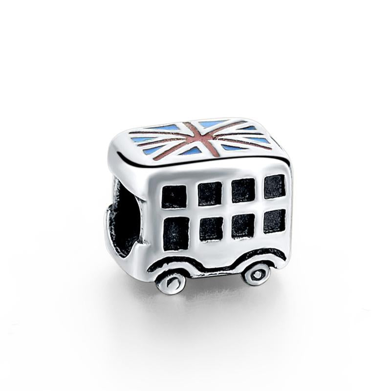 UK Bus Charm - The Silver Goose NZ product image