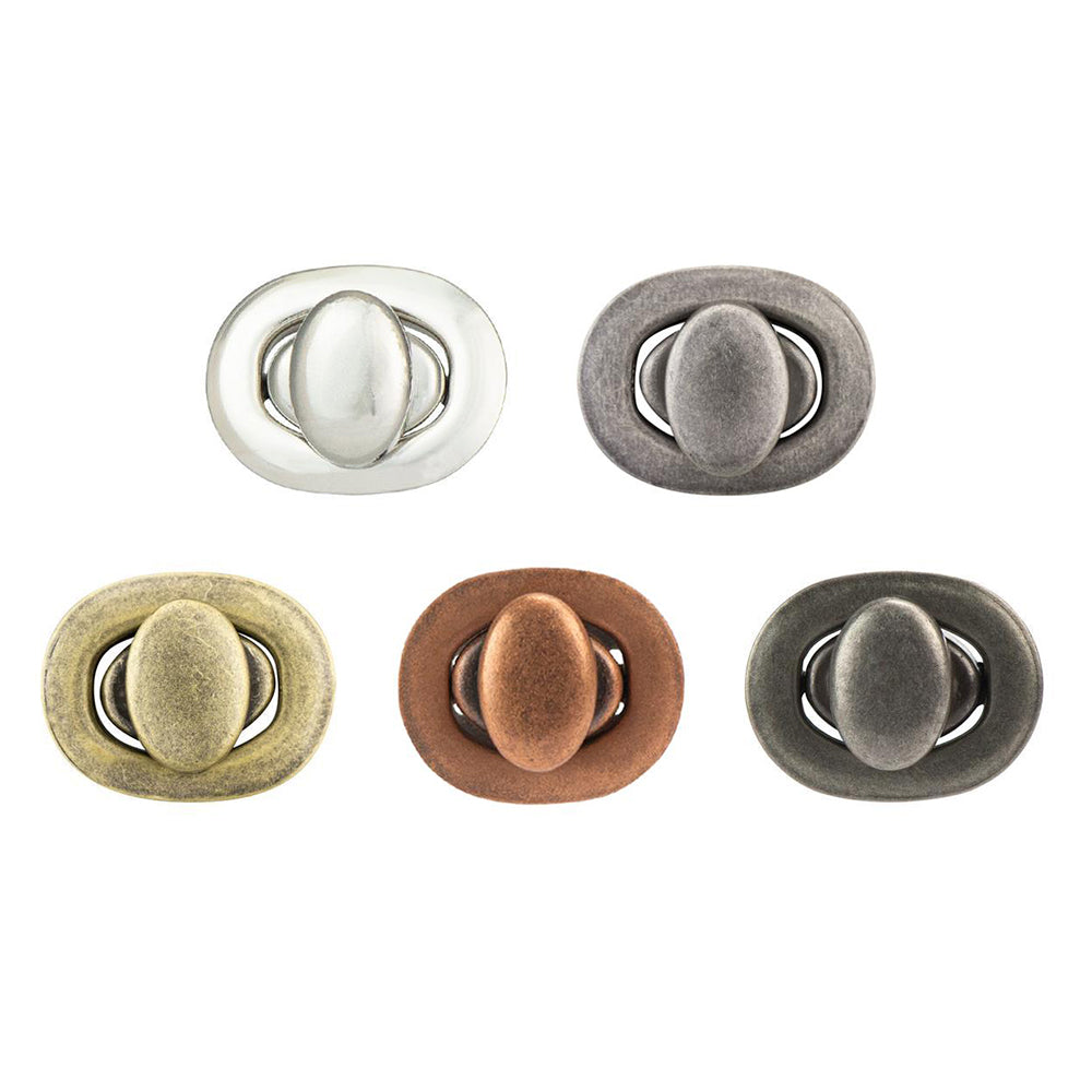 [FINAL SALE] Oval Turn Lock Clasps