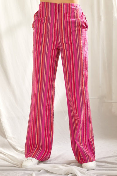 Magenta Striped Pants – Hippie Vibe Tribe