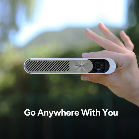 pocket projector on the go