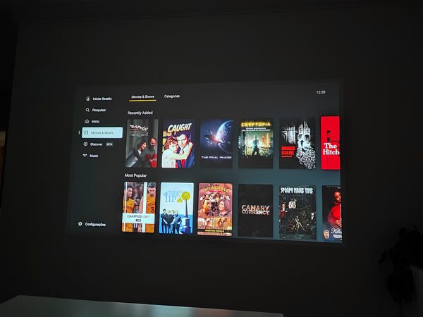 Watch a movie through Plex