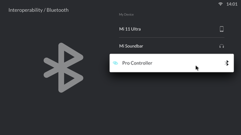 Put your controller into pairing mode and pair it