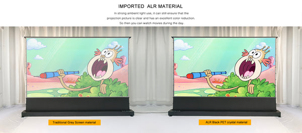 Imported ALR electric projector screens