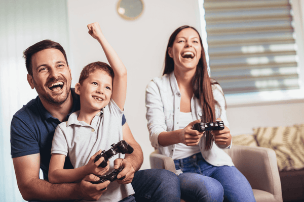 Play games with the whole family on Fathers Day