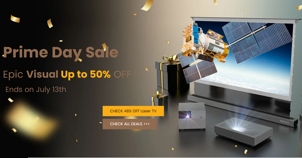 Mid-Year Promotion Prime Day Laser TV Sale