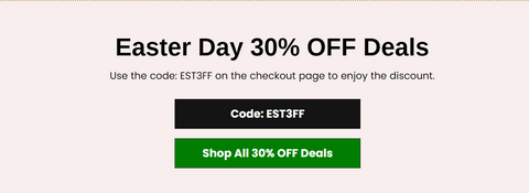 Easter Day 30% OFF Deals