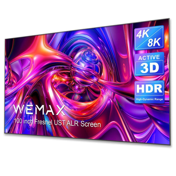 wemax 100 inch UST ALR screen