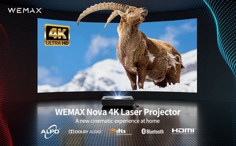 WEMAX Nova 4K Ultra Short Throw Laser Projector