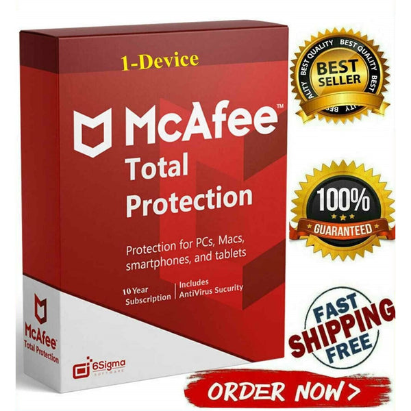 mcafee total protection vs antivirus