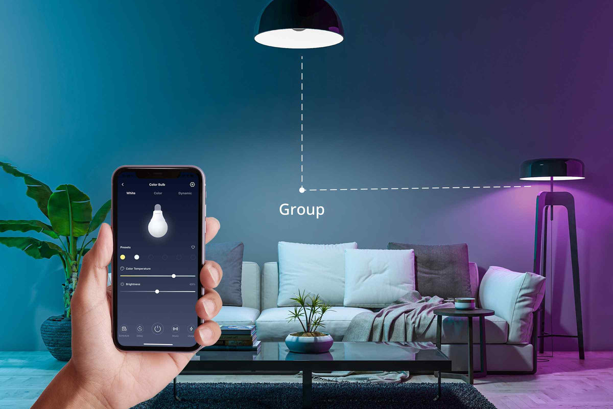 SwitchBot LED Color Bulb - Group Control