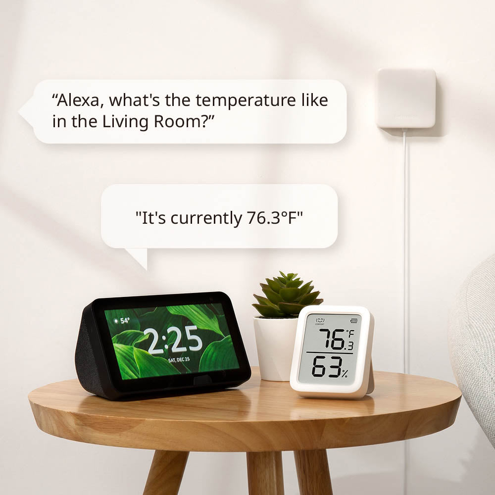 SwitchBot  🌡️ Thermometer ☔ Hygrometer Plus connect to Alexa 