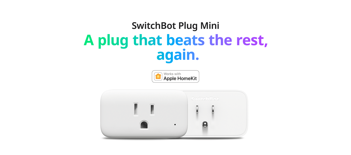 SwitchBot Plug Mini, Smart Wi-Fi and Bluetooth Outlet, 15A, 4 Pack 