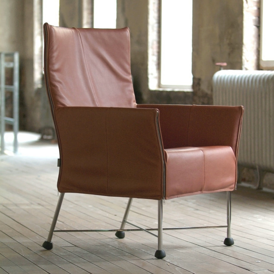 klep preambule Almachtig montis charly lounge chair | modern leather chairs