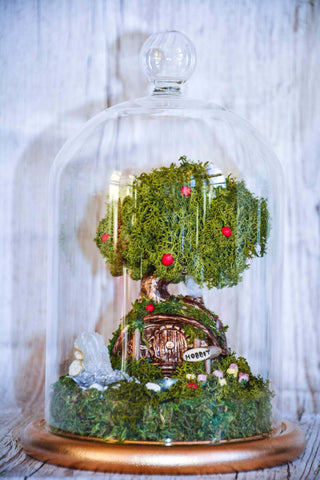 terrarium fairy garden plants , Pixie Garden , pixie dust , miniature garden in glass bowl , Miniature Garden , Mini Doll House , Micro Fairy Garden , Kids Room Decor , fairy world , Fairy Terrarium , Fairy house , fairy gifts , Fairy Garden Kit , fairy door , Enchanted Garden , bespoke terrarium , bespoke preserved moss art