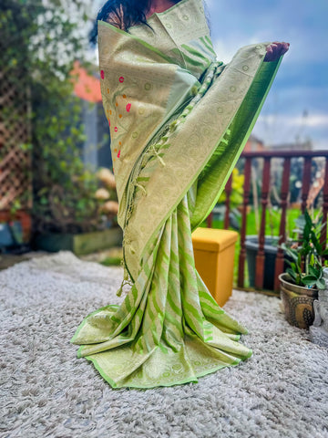 Benarasi bridal saree, Benarasi saree designs, Benarasi saree online, Benarasi saree with zari, Benarasi silk saree, Handwoven Benarasi saree, Latest Benarasi saree collection, Pure Benarasi saree, Traditional Benarasi saree