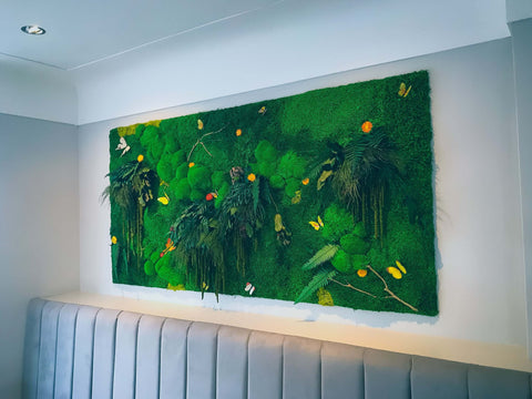 ocean wall art forest art, Moss Art, Moss Wall Art, Preserved moss wall, resin seascape, Moss wall, Living Wall Art, Green wall, Large Moss Wall, preserved moss art, resin wall art uk, epoxy resin wall art for sale, resin canvas for sale, resin wall art, resin wall art panels