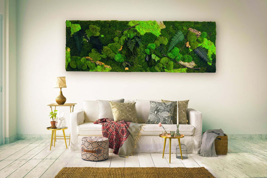 Green wall art, Moss Walls, Preserved moss Wall