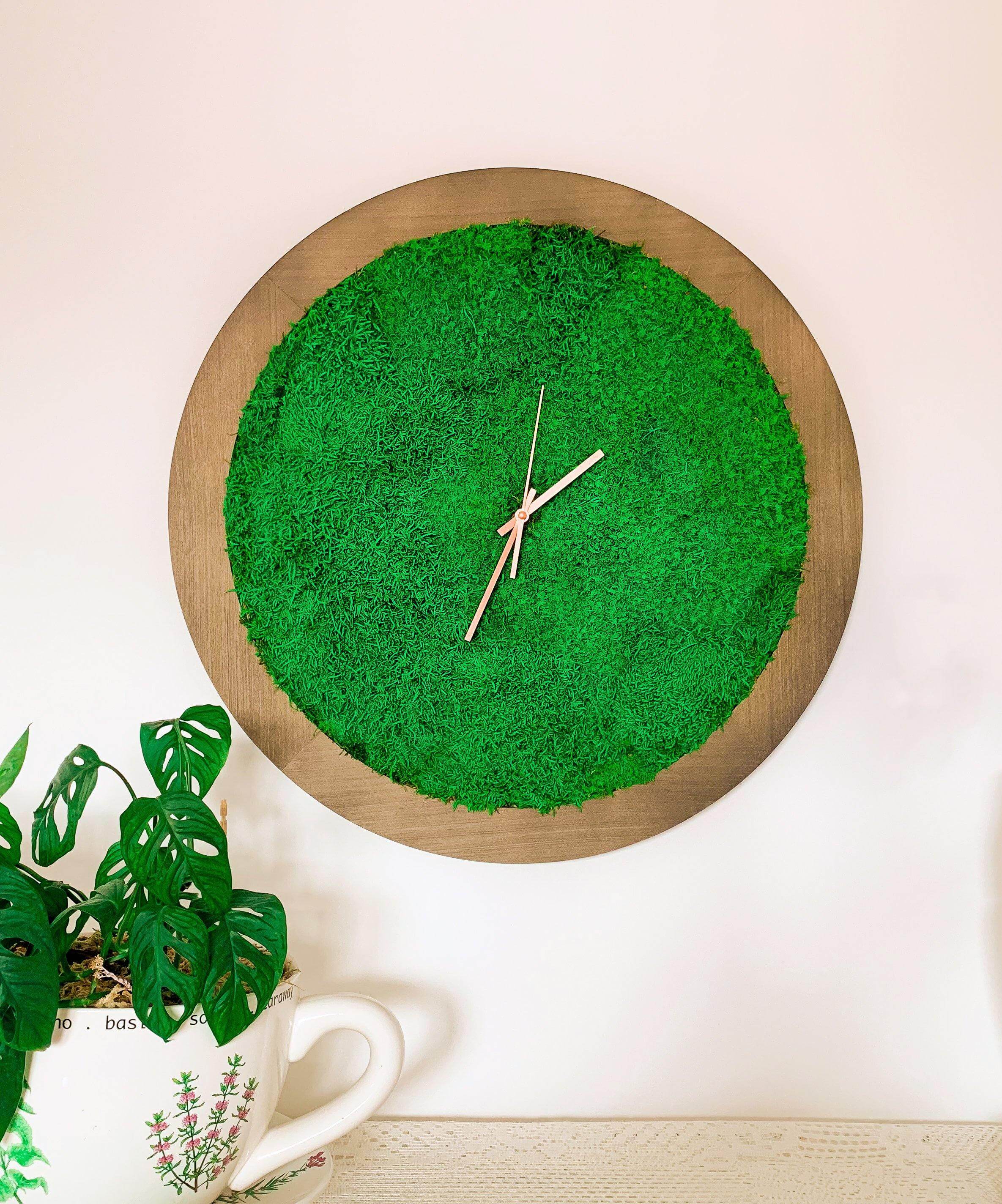 Large Wooden Wall Clock