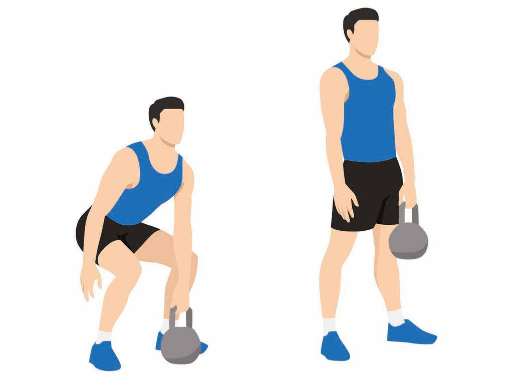 Kreuzheben Alternative - Einhändiges Kettlebell Kreuzheben Variante - OTHERSPORTS