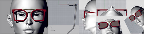 disegno tridimensionale virtuale