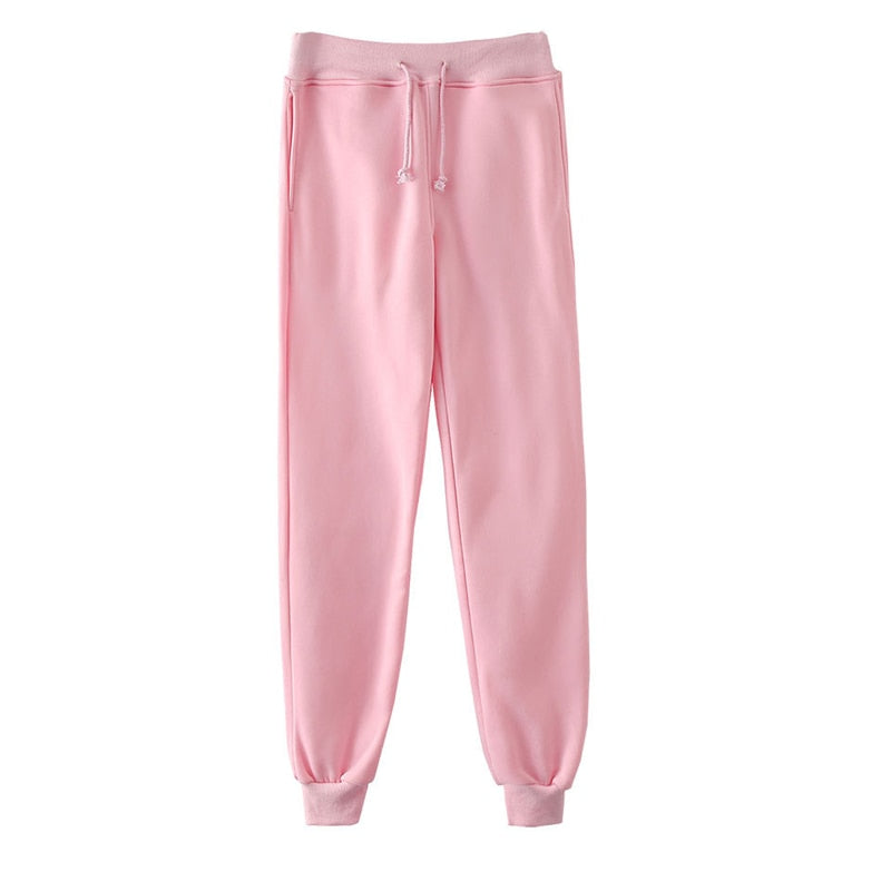 pink joggers mens