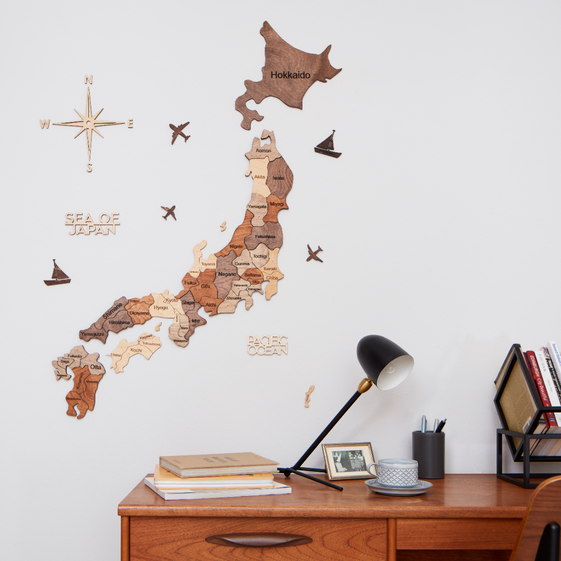 3d Wood Japan Map インテリア用壁掛け木製日本地図 受注生産 4月中旬頃お届け予定 Enjoy The Wood 日本公式サイト 壁掛け木製世界地図 通販