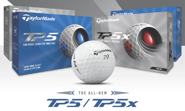 TaylorMade TP5 & TP5 Golf Balls