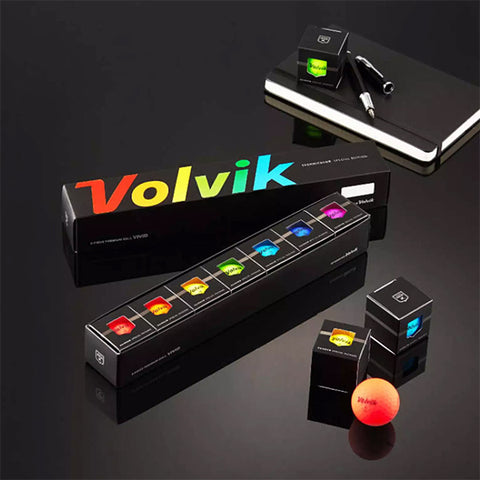 Volvik Vivid Rainbow Golf Balls