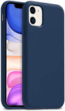 Husa Silicon Slim, iPhone 11, Albastru Inchis