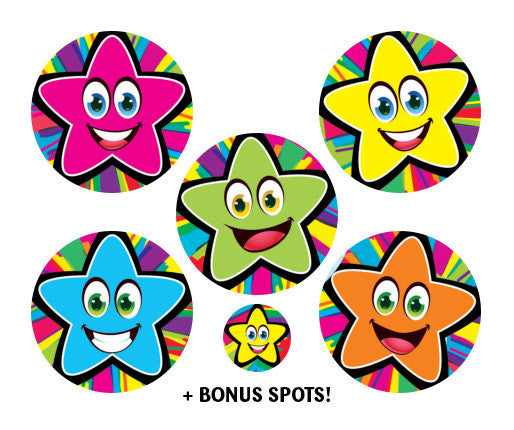 Star stickers for rewarding