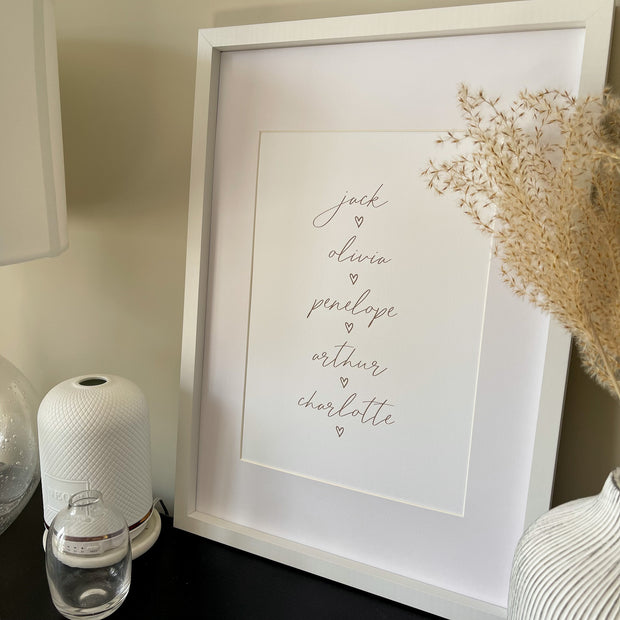 Personalised 'First Day, Yes Day, Big Day' Wedding Print