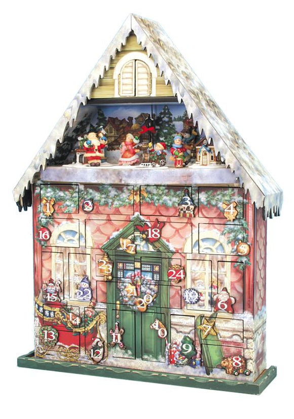 Heirloom German Musical Advent Calendar Alpen Schatz Europe