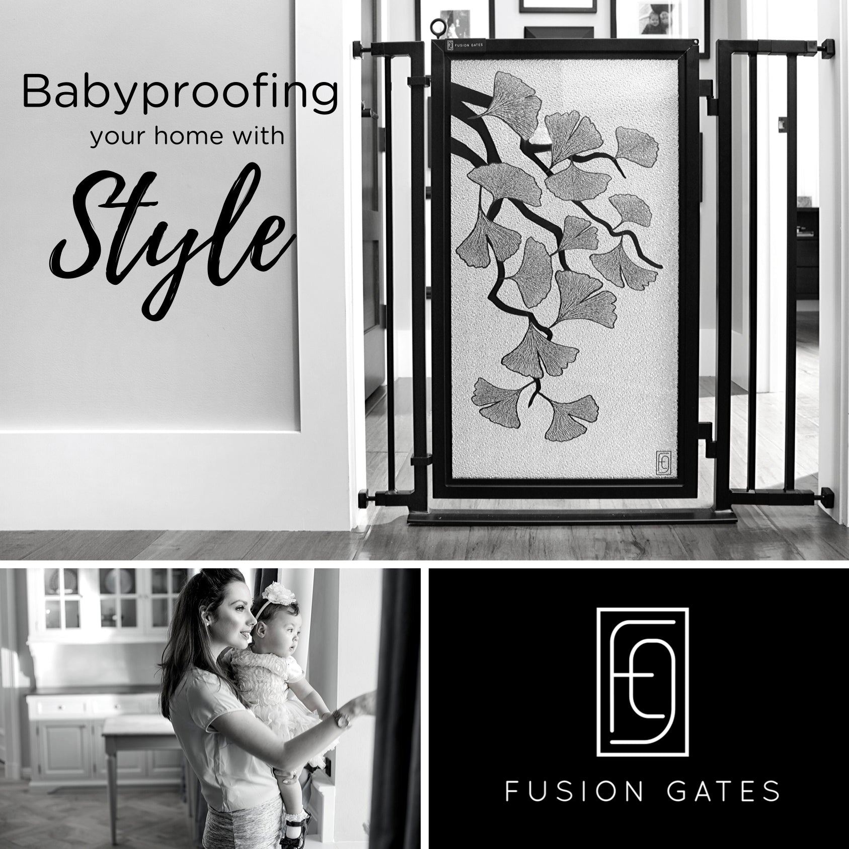 Beyond the plastic gate: Baby-proofing in style