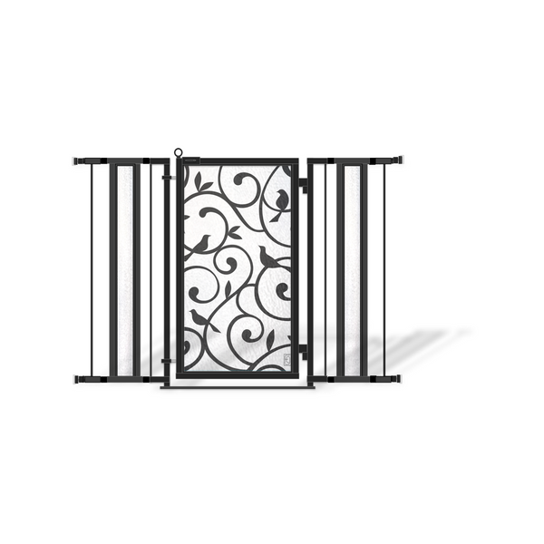 wooden expandable baby gate