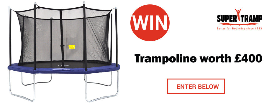 Win a Supertramp trampoline worth £400