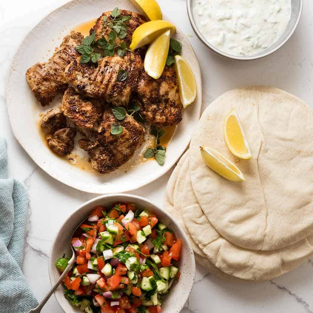 Easy Chicken Gyros - Nicky's Kitchen Sanctuary