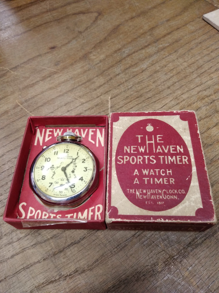 Vtg New Haven Pocket Stop Sports A Watch A Timer – cyclewarehouse.online