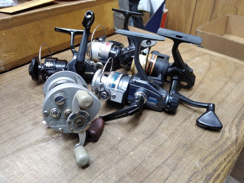 Vtg Shimano FX1000RA Spin Cast Open Face Fishing Reel Gear Ratio