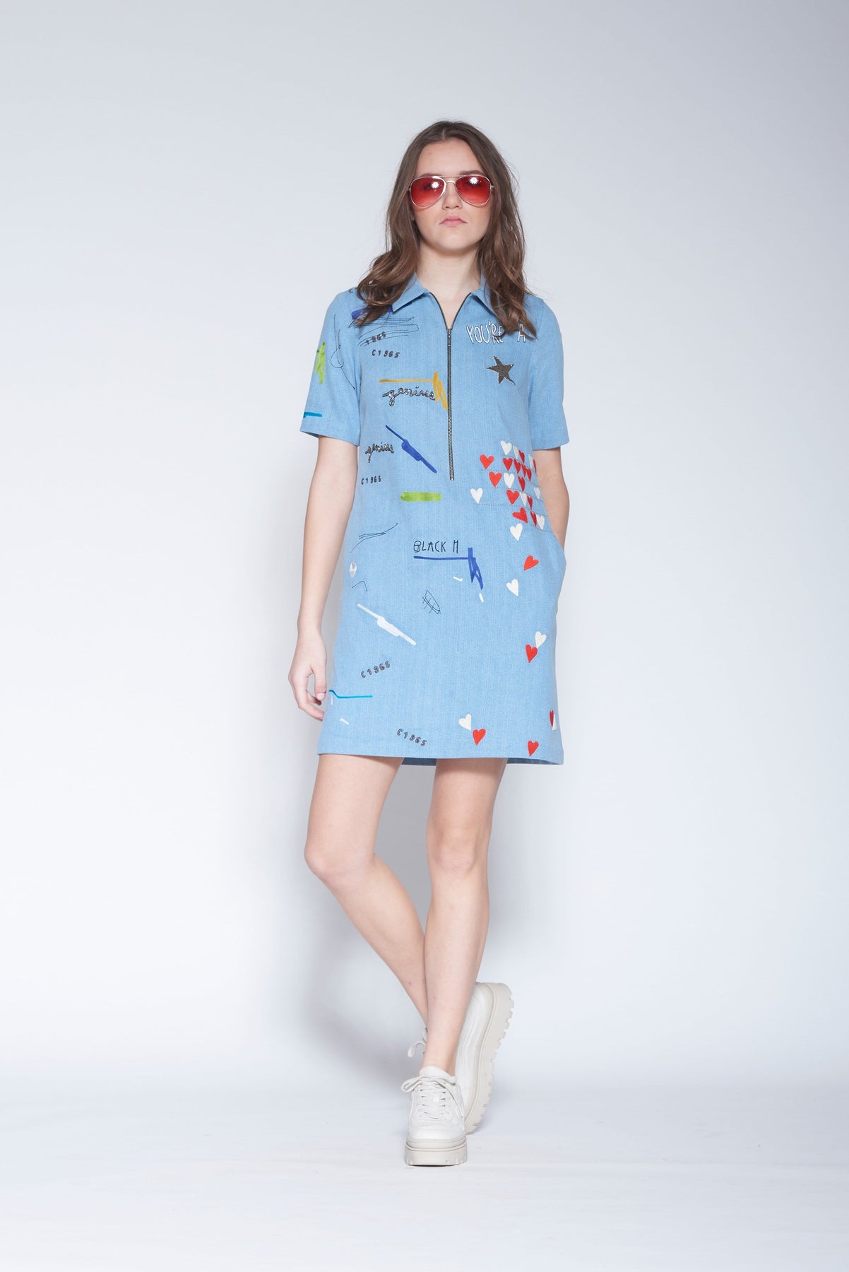 Brilliant Polo T-Shirt Dress – Melange Singapore