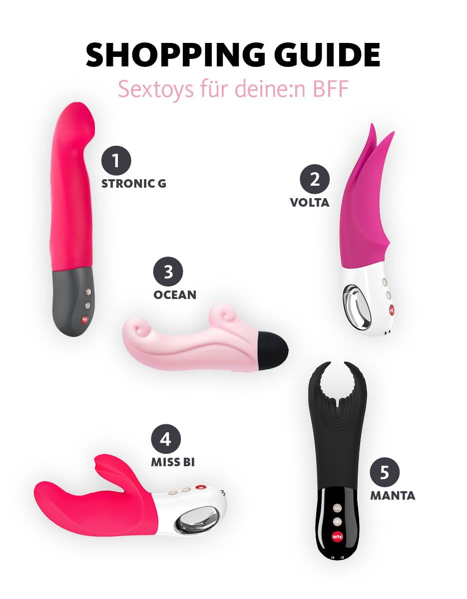Sopping Guide Sex Toys Flat Lay