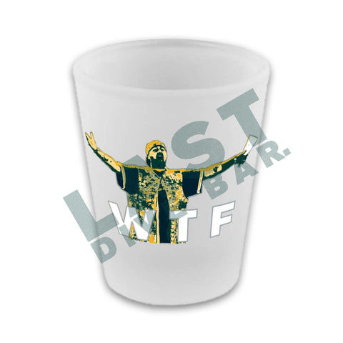 Original WTF Frosted Shot Glass