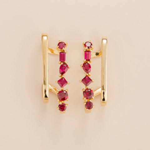 Juvetti Ruby Earrings London