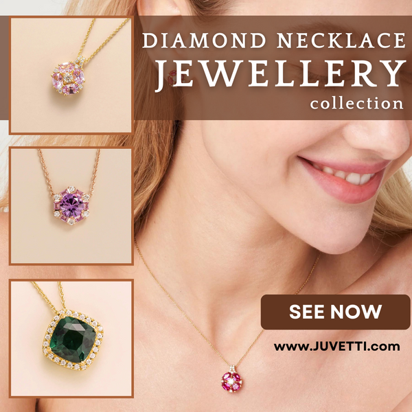 Lab Grown Diamond Necklace Spotlight from bespoke lab grown Jewellery in London
