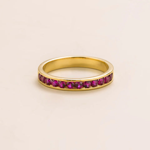 Margo Ring In Ruby Set In Gold